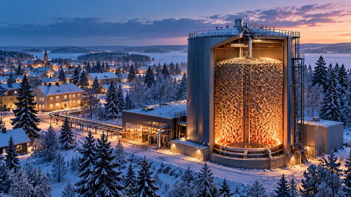 Finland’s Sand Battery Heats Buildings With 2,000 Tons of Rock